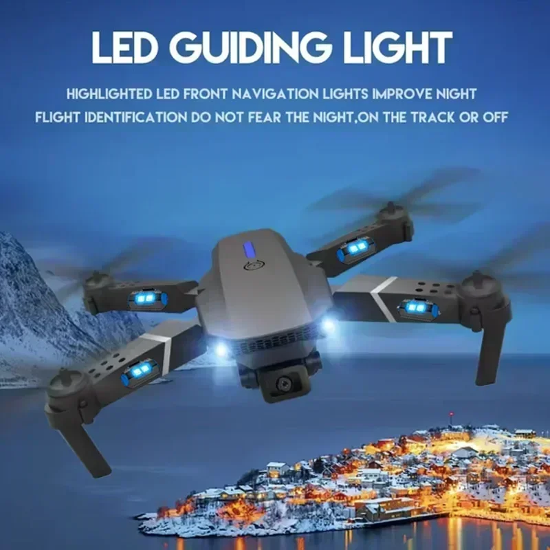 E88 Pro WIFI FPV Drone Wide An - огляд і ціна Drone Camera Professional